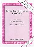 Secondary Selection Portfolio
 Verbal Reasoning Practice Papers (Multiple-choice Version) Test Pack 1 (Multiple Choice),
