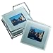 Global Decor Photo Frame Glass Coasters in Chrome Stand, Set of 4