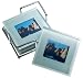 Global Decor Photo Frame Glass Coasters in Chrome Stand, Set of 4
