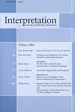 Magazines : Interpretation - Ny