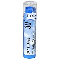 Boiron Homeopathic Medicine Cantharis, 30C Pellets, 80-Count Tubes (Pack of 5)