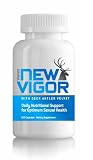 NewVigor with deer antler velvet Daily Nutritional Support for Optimum Sexual Health 120 Capsules