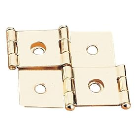 1-3/4" Double-Actiion Hinges, Statuary Bronze Plated (Pair)