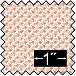 1:24 Scale Blossom Peach Silk Fabric-for Dollhouse Miniatures