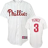 Hunter Pence Philadelphia Phillies 54(xxl) Majestic Authentic Home Jersey