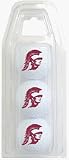 USC Trojans Top Flite XL Golf Balls 3 Ball Sleeve (Set of 2)