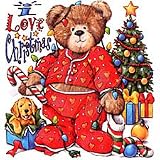 I Love Christmas-C Adult Sweatshirt