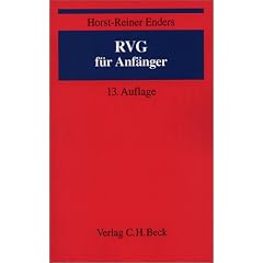 RVG für Anfänger (Broschiert)