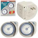 New GE Lamp & Appliance 24-Hour Timer 2 Pack