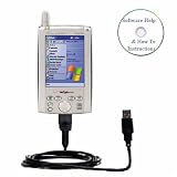 USB Sync Charge Cable for Toshiba Thera 2032 with Bastens Help CD