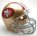 San Francisco 49ers 1964-95 Throwback Riddell Deluxe Replica Helmet