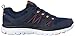 Skechers Men's Flex Advantage Tune In Memory Foam Training Shoe,Navy/Orange,9.5 M US