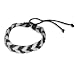 Mens Or Womens Unisex Surfer Ethnic Tribal Braided Leather Wristband Bracelet Jewellery