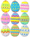 Beautiful Cookies Organic Party Favors-Pastel Easter Eggs Organic Cookies Cookies, 10 Cookies