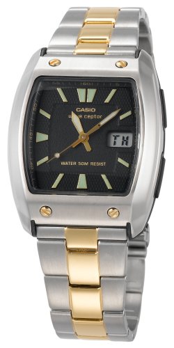 Casio Men's Atomic Waveceptor Two-Tone Watch #WVQ202HSGA-1AV