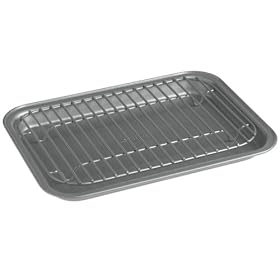 Chicago Metallic Duncan Hines 2-Piece Toaster Oven Pan with Rack by Chicago Metallic