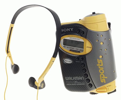 Sony WMFS595 Sports Walkman with LED Safety Flasher