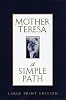 A Simple Path (Random House Large Print (Cloth/Paper))