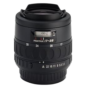 Pentax SMCPF Fisheye Zoom 17-28mm f/3.5-4.5 SLR Lens with Case