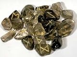 Smoky Quartz Rune Set