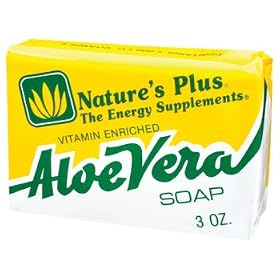 Nature's Plus - Aloe Vera Soap, 3 oz bars