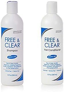 Pharmaceutical Specialties. Free &amp; Clear Set, Includes Shampoo-12 Oz And Conditioner-12 Oz - One Each. by Pharmaceutical Specialties