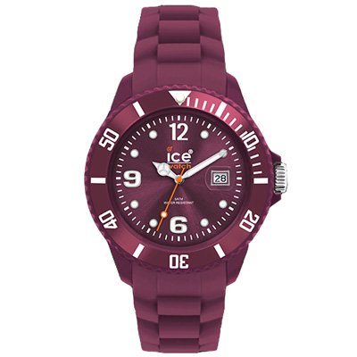 Ice Women's SIFGBS10 Silicone Winter 2011 Fig Purple Dial and Purple Bracelet Watch
