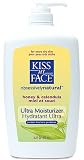 Kiss My Face Honey & Calendula Ultra Moisturizer for Extra Dry Skin, 16-Ounce Pumps (Pack of 3)