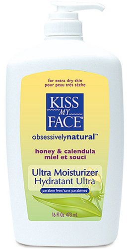 Kiss My Face Honey & Calendula Ultra Moisturizer for Extra Dry Skin, 16-Ounce Pumps... by Kiss My Face