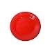 Fiesta Scarlet 464 7-1/4-Inch Salad Plates, Set of 4
