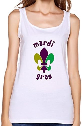 Women Mardi Gras Fleur Brand New Jersey Tank Shirts