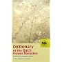 Dictionary of the Bach Flower Remedies