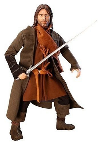 Childrens Toyshop  Third Party New : Lord Of The Rings 12" Aragorn Doll