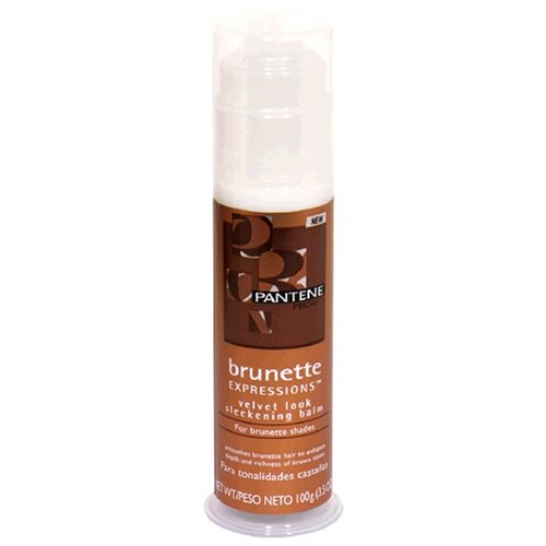 Pantene Pro-V Brunette Expressions Velvet Look Sleeking Balm for Brunette Shades, 3.5 oz (100 g)