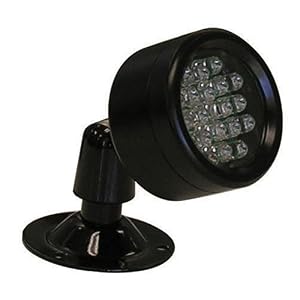 Clover Electronics IR010 Night Vision IR Lights with 30-Feet Range – Small (Black)