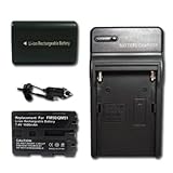 NEW Battery + Charger + car plug for SONY CyberShot DSC-F707 DSC-F717 DSC-F ....