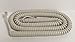 The VoIP Lounge 25 Foot Off White Long Phone Handset Curly Cord