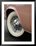 1955 Dodge Custom Royal Lancer Convertible Coupe Framed Art Poster Print, 39x49