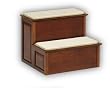 Mr. Herzher's Decorative Pet Steps - 2 Step Mr. Herzher's Decorative Pet Steps - 2 Step