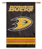 Mighty Ducks of Anaheim Applique Banner Flag