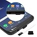 PortPlugs - USB C Dust Plugs, 10 Pack - Compatible with Latest Models Samsung Galaxy, Note, Pixel, MacBook, Any Type C Charging Port - Includes Cleaning Brush (Black, 10-Pack)