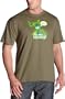 Balzout Men's Monty Python Shubbery T-Shirt,Olive,Large