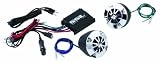 Sound Storm Laboratories UTV2 Motorcycle Amp/Speaker Kit with Two 2 Speaker System with External 100 Watts 2-Way Digital Mini Amplifier for 12-Volt DC