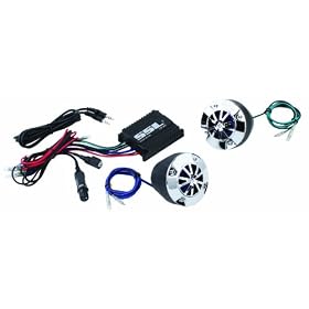 Click here to buy Sound Storm Laboratories UTV2 Motorcycle Amp Speaker Kit with Two 2 Speaker System with External... by Sound Storm.