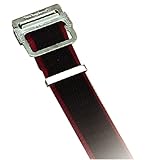 ワークタイム(work time) カラーソフトベルト スライドタイプ 48mm ワイン PNB-148 WR