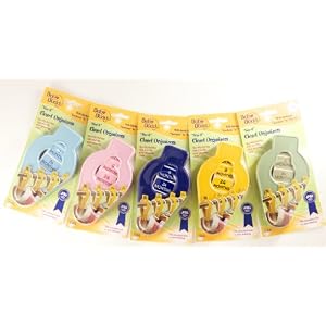 Baby Buddy 5 Pack Size-It Closet Organizers