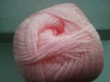 Two Balls Of 100gm BABY PINK Pricewise (King Cole) Baby Double Knitting Yarn (Wool) shade 4
