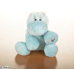 GANZ Webkinz Lil' Kinz Plush Hippo