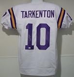 Fran Tarkenton Autographed Minnesota Vikings White Jersey w/"HOF 86"