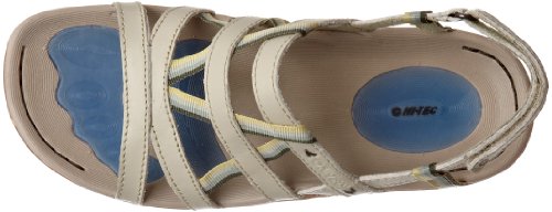 Hi-Tec Sports Women's Vigorate Strap Bamboo/Linden Sandal O001163/042/01 5 UK